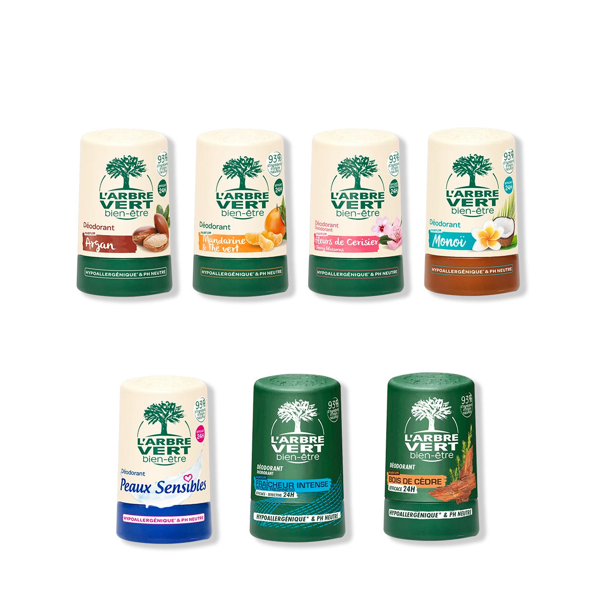 arbre-vert-pack-d-couverte-d-odorant-bille-50-ml-x7-24h image 1
