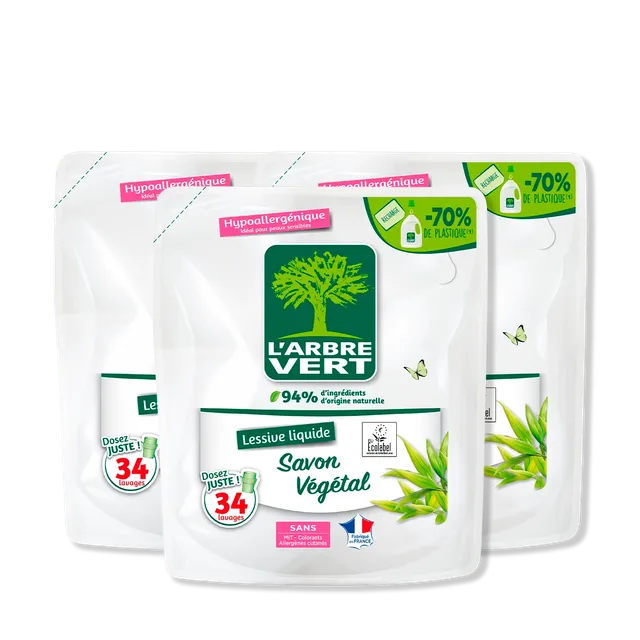 arbre-vert-savon-v-g-tal-lessive-liquide-lot-3-x-1-53-l image 1