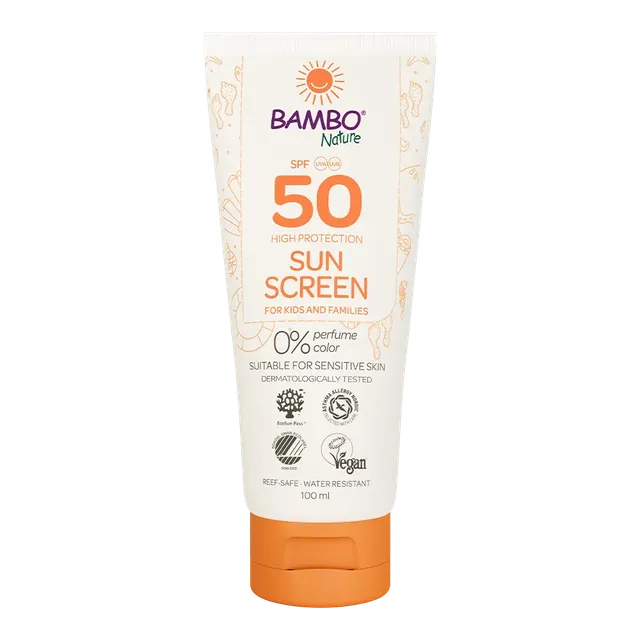 bambo-nature-cr-me-solaire-b-b-spf50-100-ml-waterproof image 1