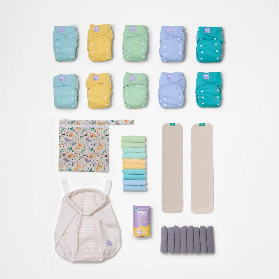 bambino-mio-revolutionary-pack-essentiel-10-couches-pastels-taille-unique image 1