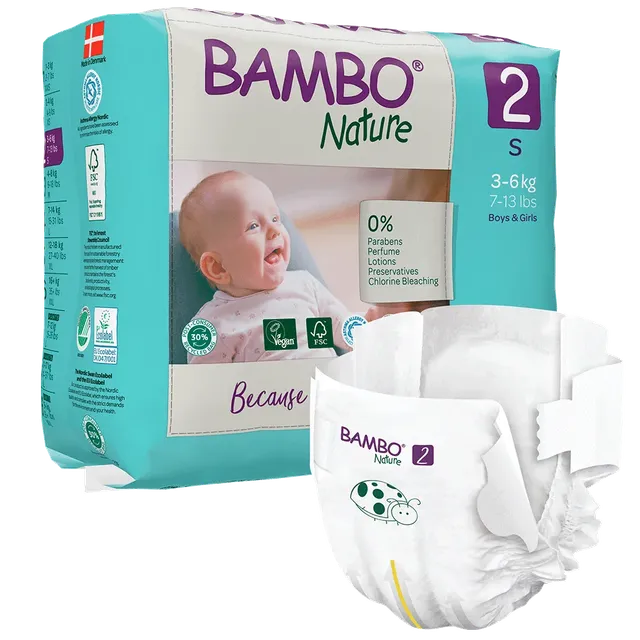 bambo-nature-t2-couches-b-b-3-6-kg-30-pcs-sans-parfum image 1