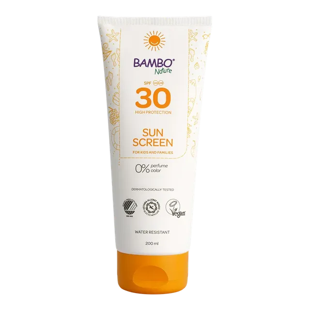 bambo-nature-spf30-cr-me-solaire-b-b-200ml-sans-parfum image 1
