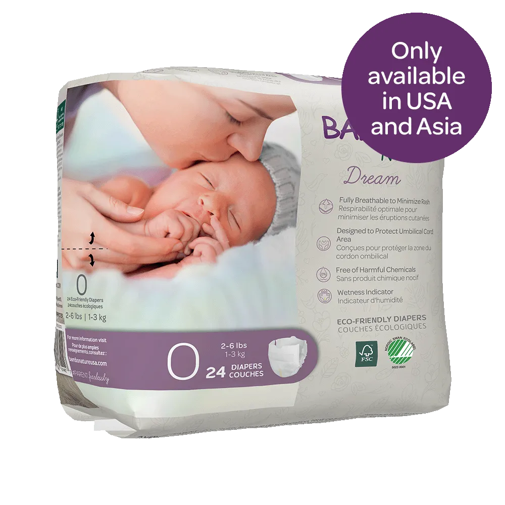 bambo-nature-dream-t0-couches-b-b-1-3-kg-24-pcs image 1