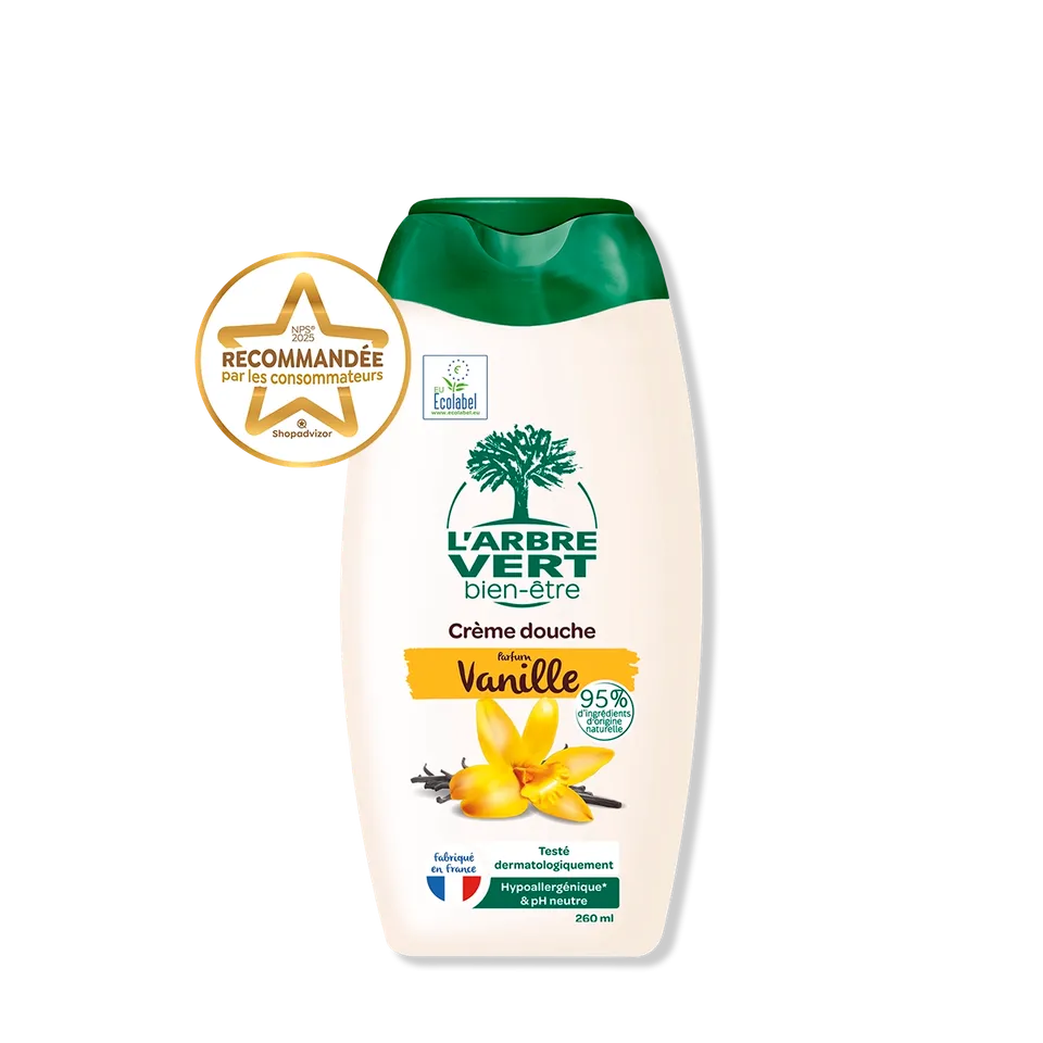 arbre-vert-hygi-ne-du-corps-cr-me-douche-vanille-260-ml-douceur image 1