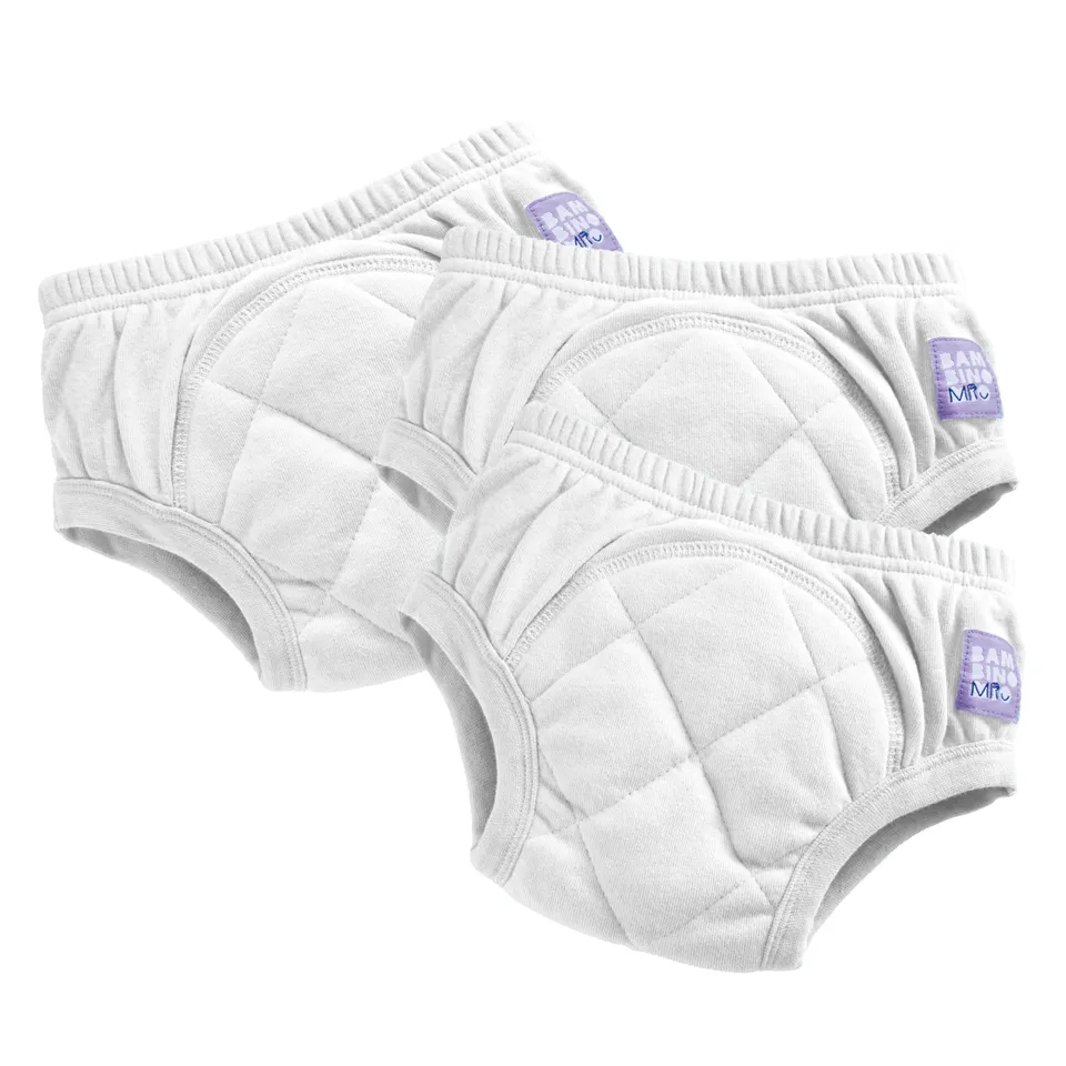bambino-mio-lot-3-culottes-d-apprentissage-lavables-blanc-2-3-ans image 1
