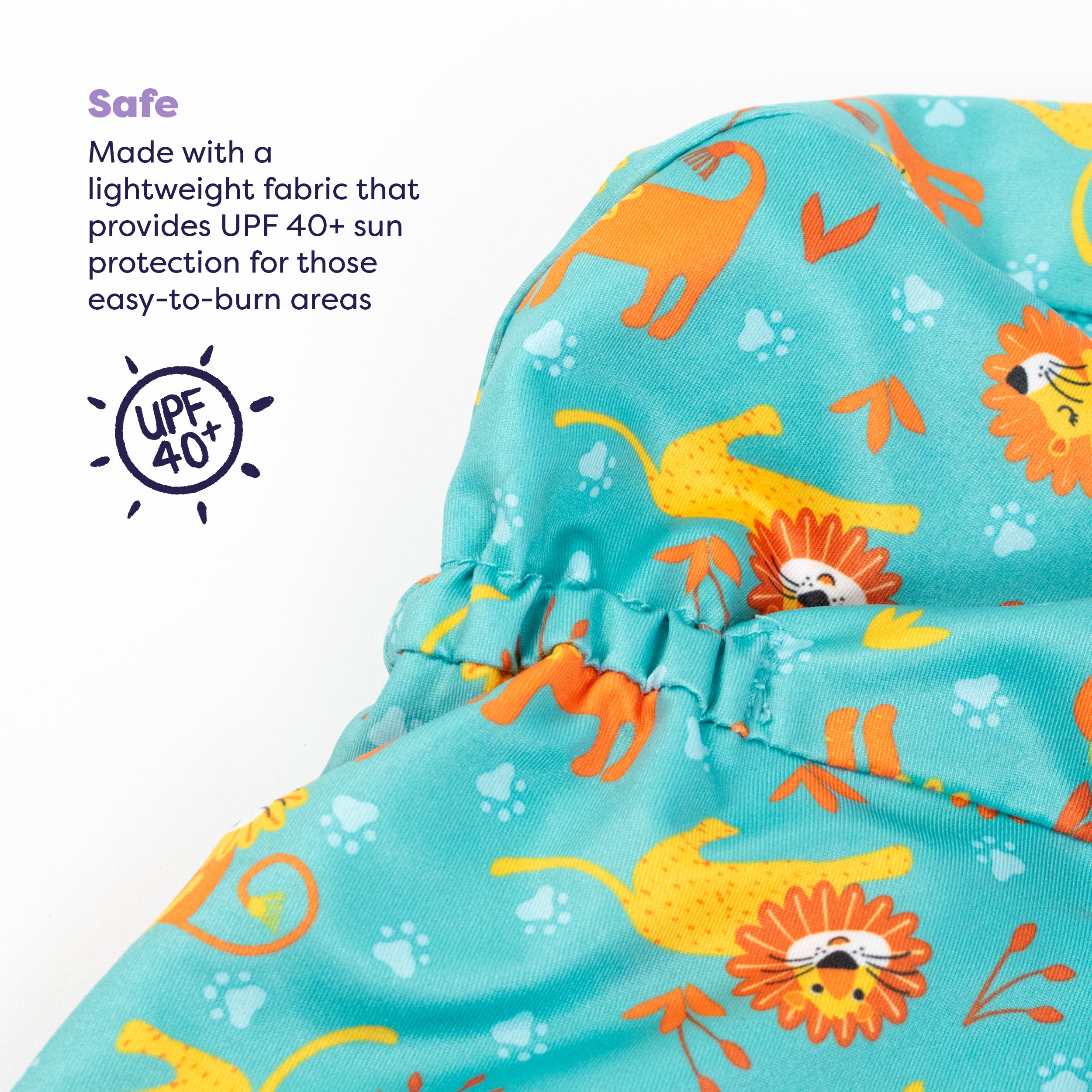 bambino-mio-chats-coquins-casquette-bain-r-versible-0-12-mois-upf-40 image 3