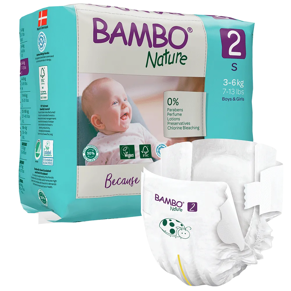 bambo-nature-t2-couches-b-b-3-6-kg-30-pcs-sans-parfum image 1