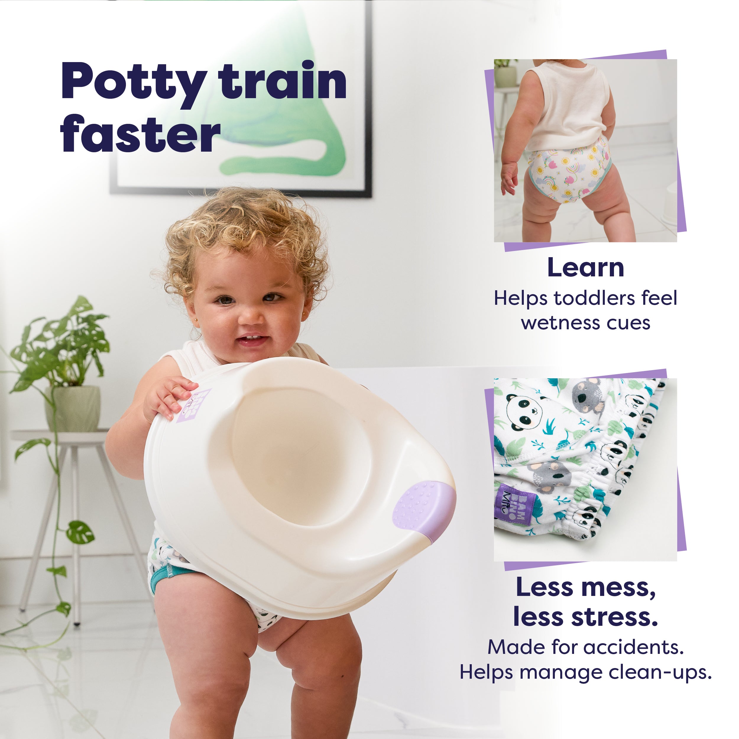 bambino-mio-elite-culotte-apprentissage-lavable-petites-pattes-coton image 2