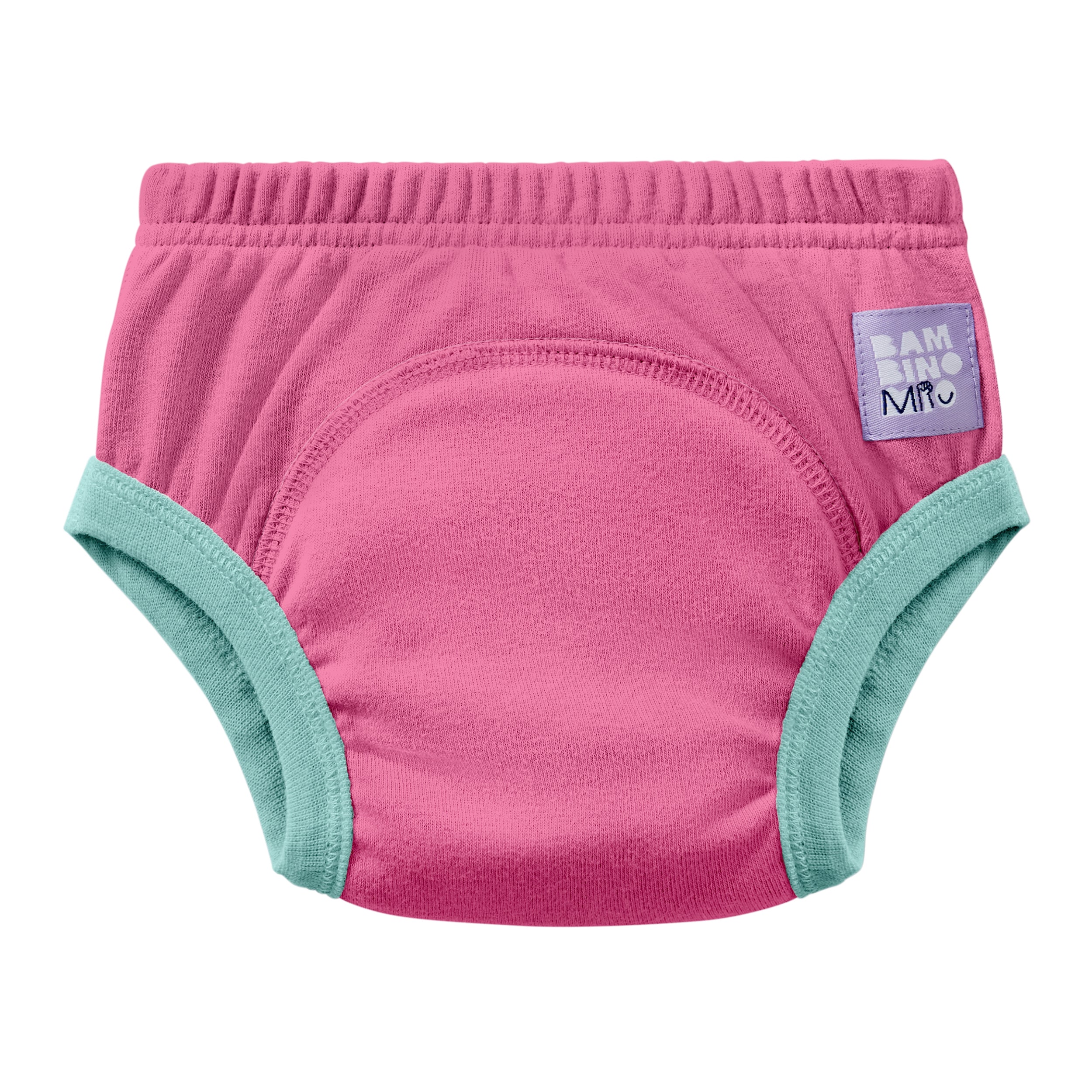 bambino-mio-elite-culotte-apprentissage-lavable-rose-coton-uni image 1