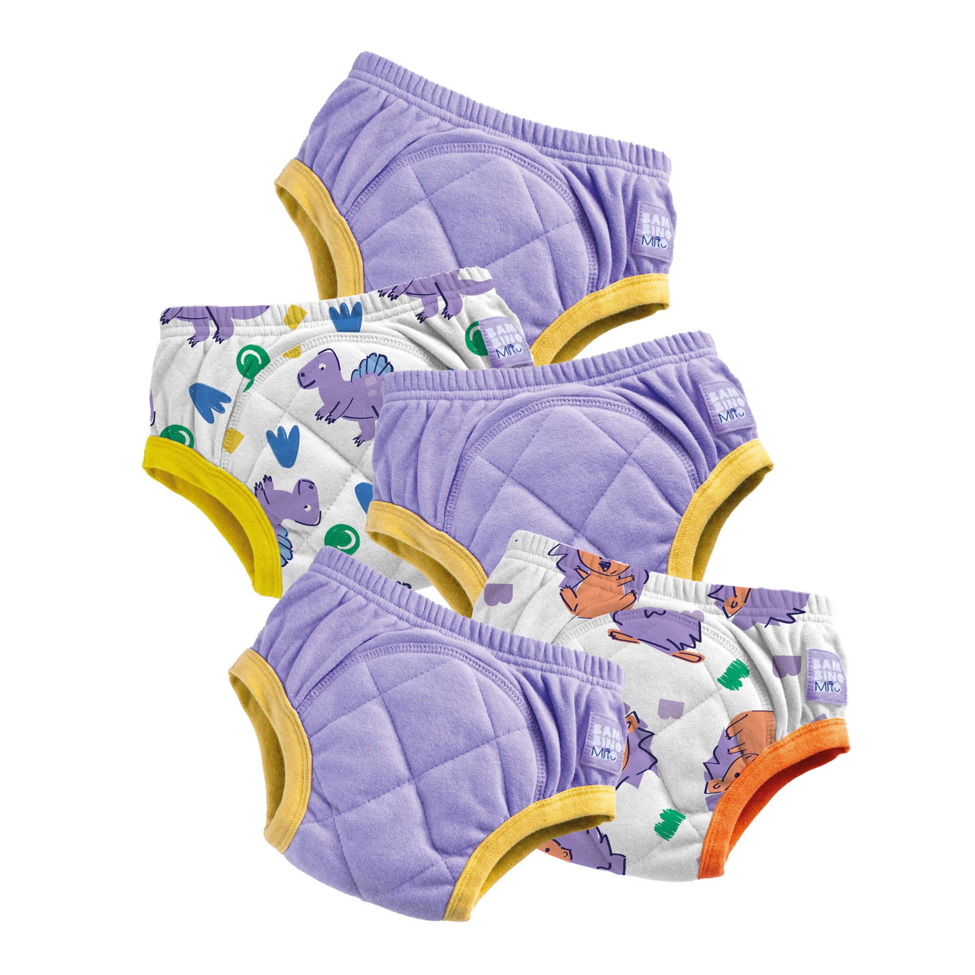 bambino-mio-culotte-apprentissage-lavable-lot-5-sky-coton-2-3-ans image 1