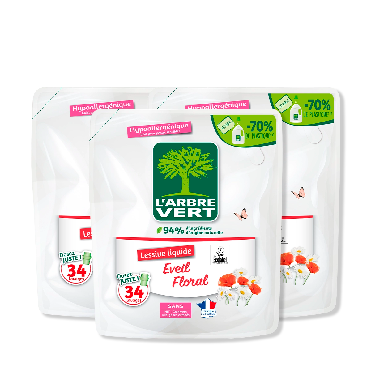 arbre-vert-lot-3-recharges-lessive-eveil-floral-3-x-1-53-l image 1