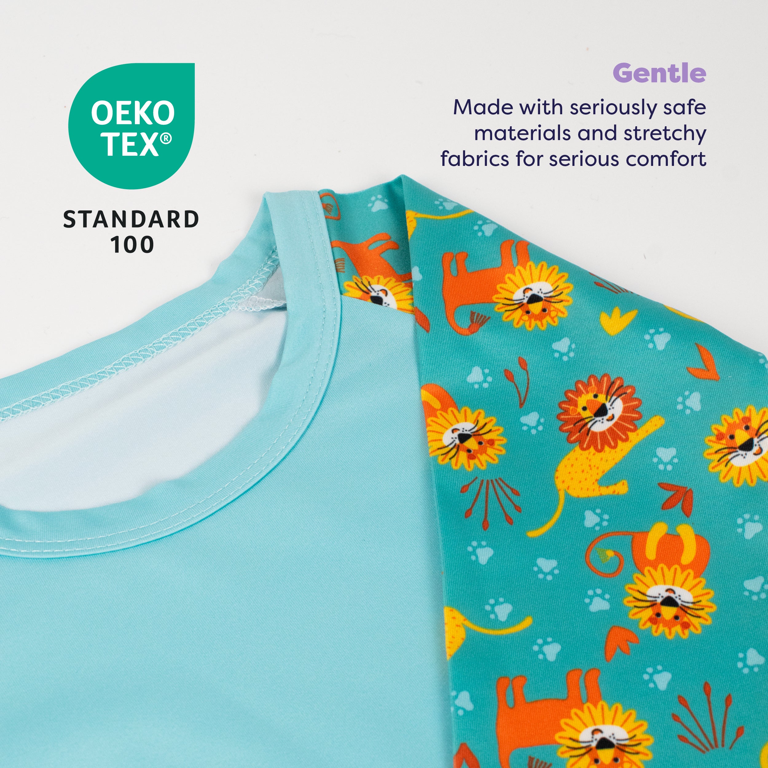 bambino-mio-chats-coquins-t-shirt-anti-uv-b-b-0-6-mois-upf-40 image 2