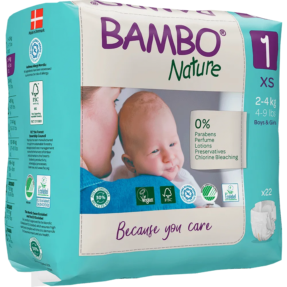 bambo-nature-couches-taille-1-2-4-kg-22-pcs-douces image 2
