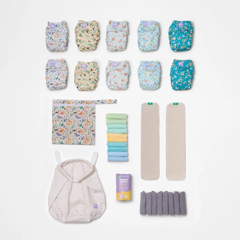 bambino-mio-revolutionary-couche-lavable-vie-sauvage-pack-10 image 1