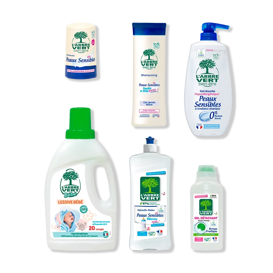 arbre-vert-pack-famille-b-b-aussi-lot-6-soins-peaux-sensibles image 1