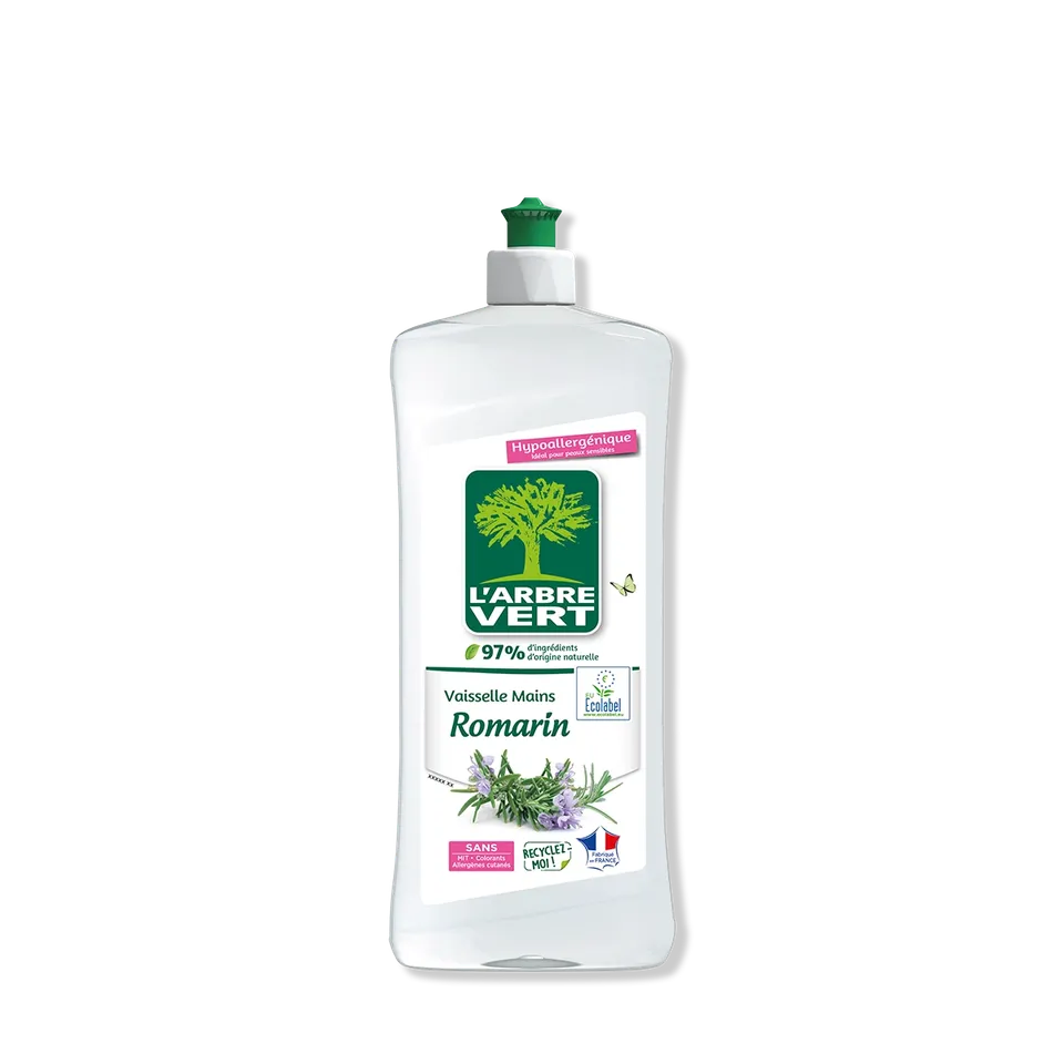arbre-vert-vaisselle-la-main-liquide-vaisselle-romarin-750-ml image 1