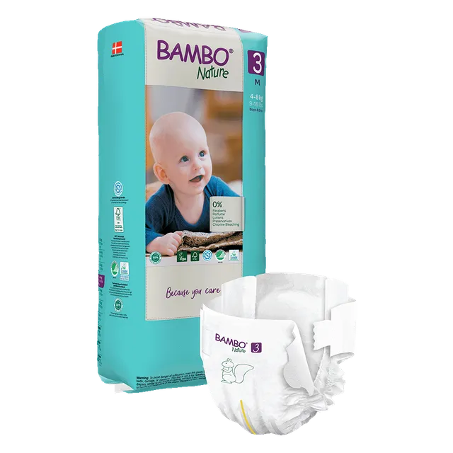 bambo-nature-couches-taille-3-4-8-kg-x52-sans-parfum image 1