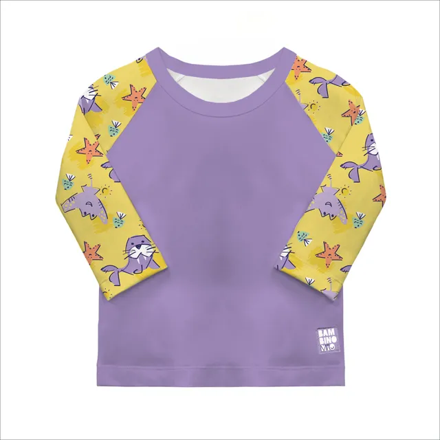 bambino-mio-reusable-swim-nappy-t-shirt-anti-uv-passion-sable-upf40 image 1