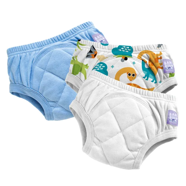bambino-mio-culotte-apprentissage-lavable-lot-3-mixed-dino-2-3-ans image 1