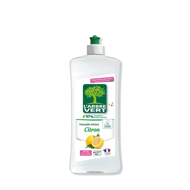 arbre-vert-vaisselle-la-main-liquide-vaisselle-citron-750-ml image 1