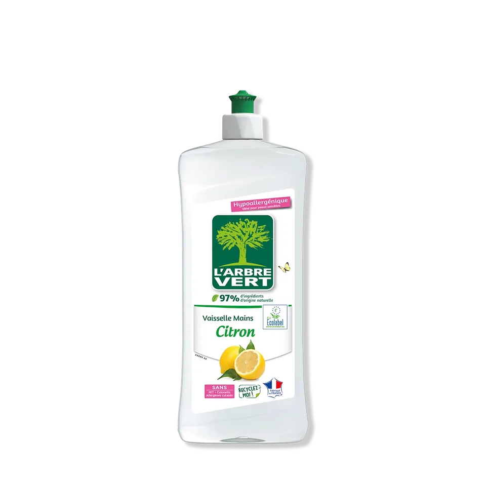 arbre-vert-vaisselle-la-main-liquide-vaisselle-citron-750-ml image 1