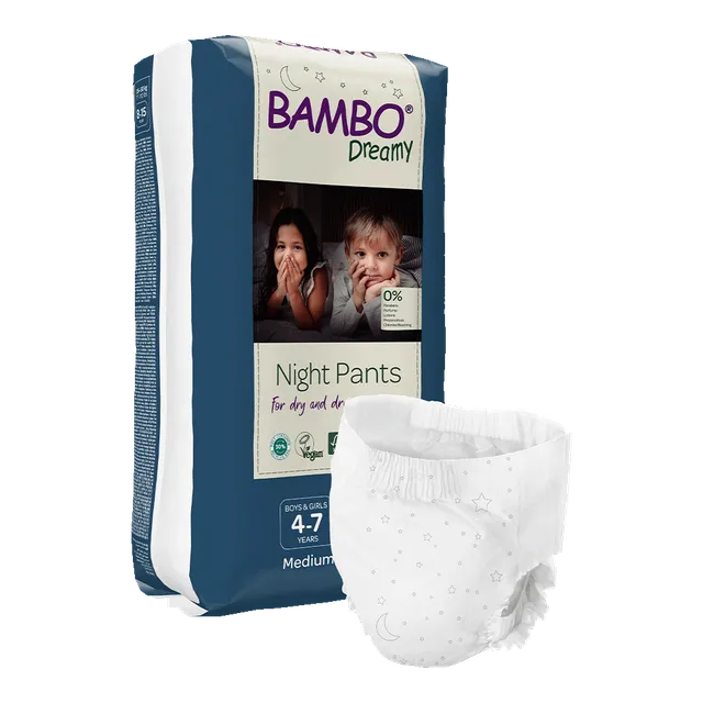 bambo-dreamy-pants-nuit-4-7-ans-ultra-absorbants image 1