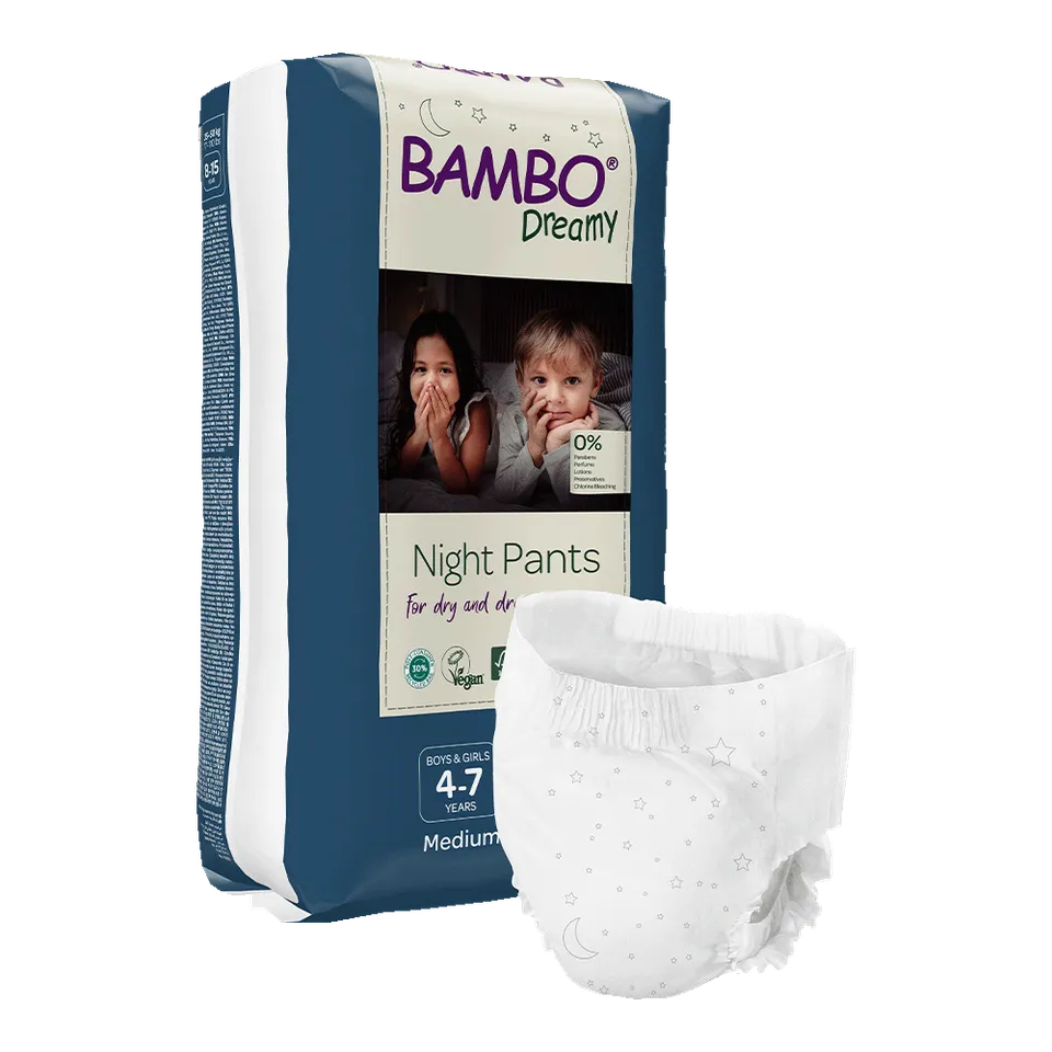 bambo-dreamy-pants-nuit-4-7-ans-ultra-absorbants image 1