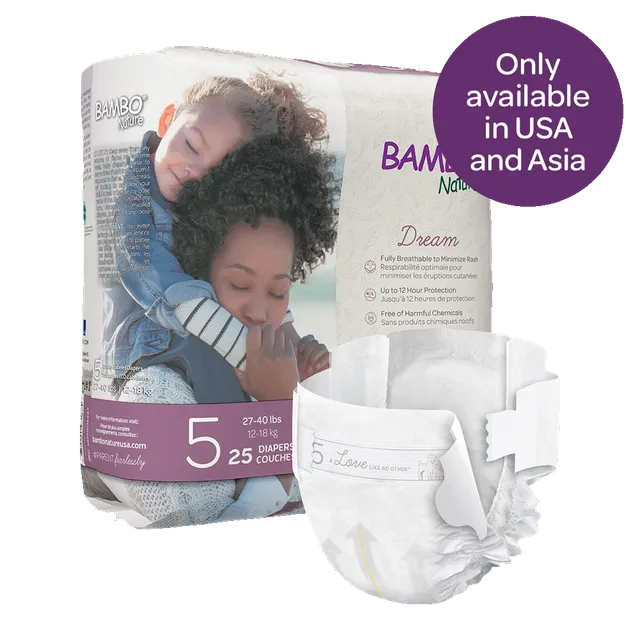 bambo-nature-dream-taille-5-couches-b-b-12-18-kg-x25 image 1