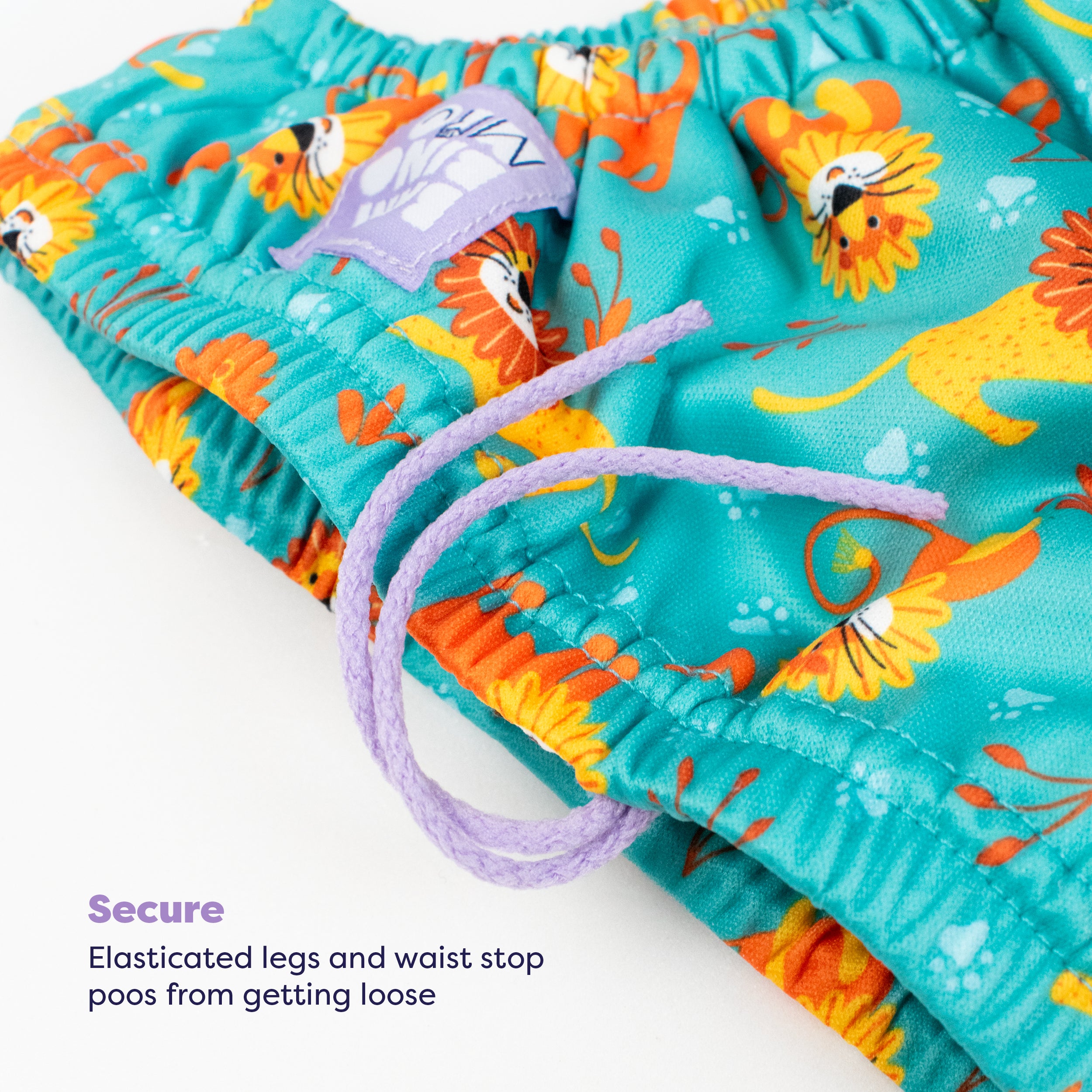 bambino-mio-reusable-swim-nappy-ensemble-3-pi-ces-chats-coquins image 3
