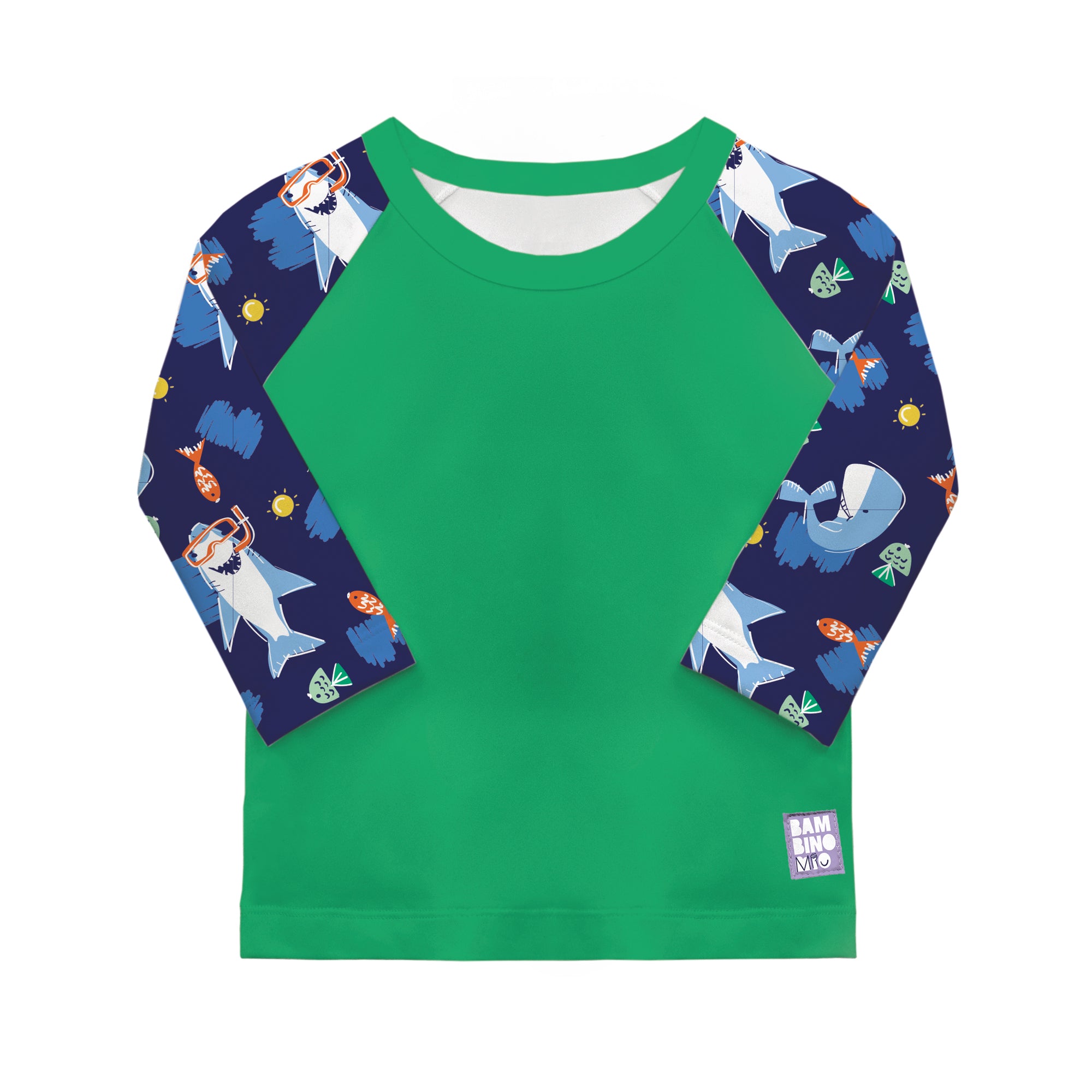 bambino-mio-t-shirt-anti-uv-b-b-oc-an-lover-6-12-mois image 1