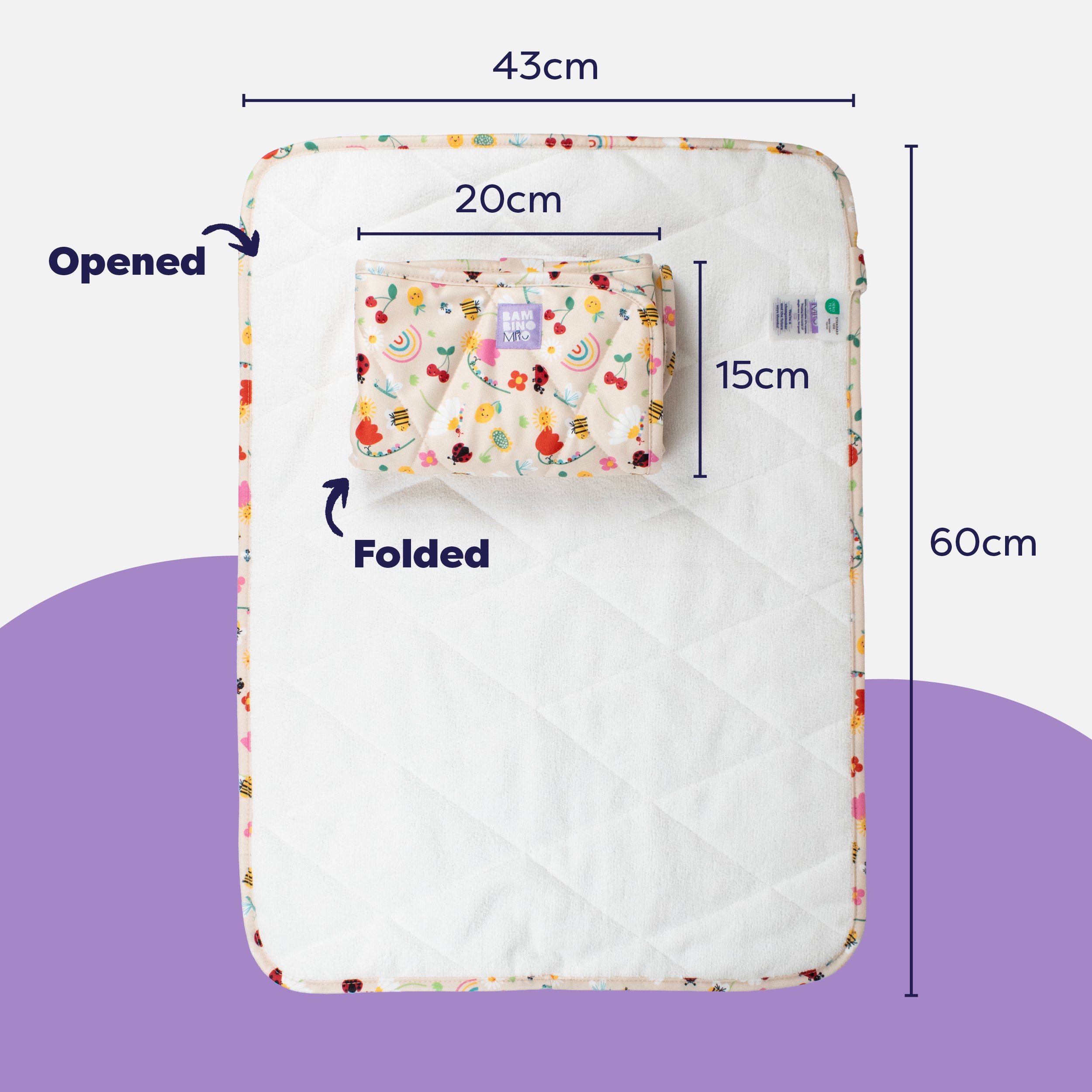 bambino-mio-revolutionary-tapis-de-change-petites-merveilles-pliable image 7