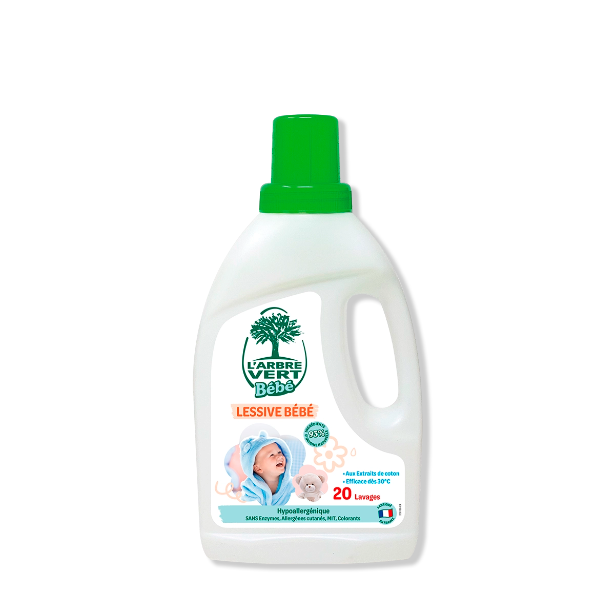 arbre-vert-lessive-liquide-b-b-coton-1-2-l image 1