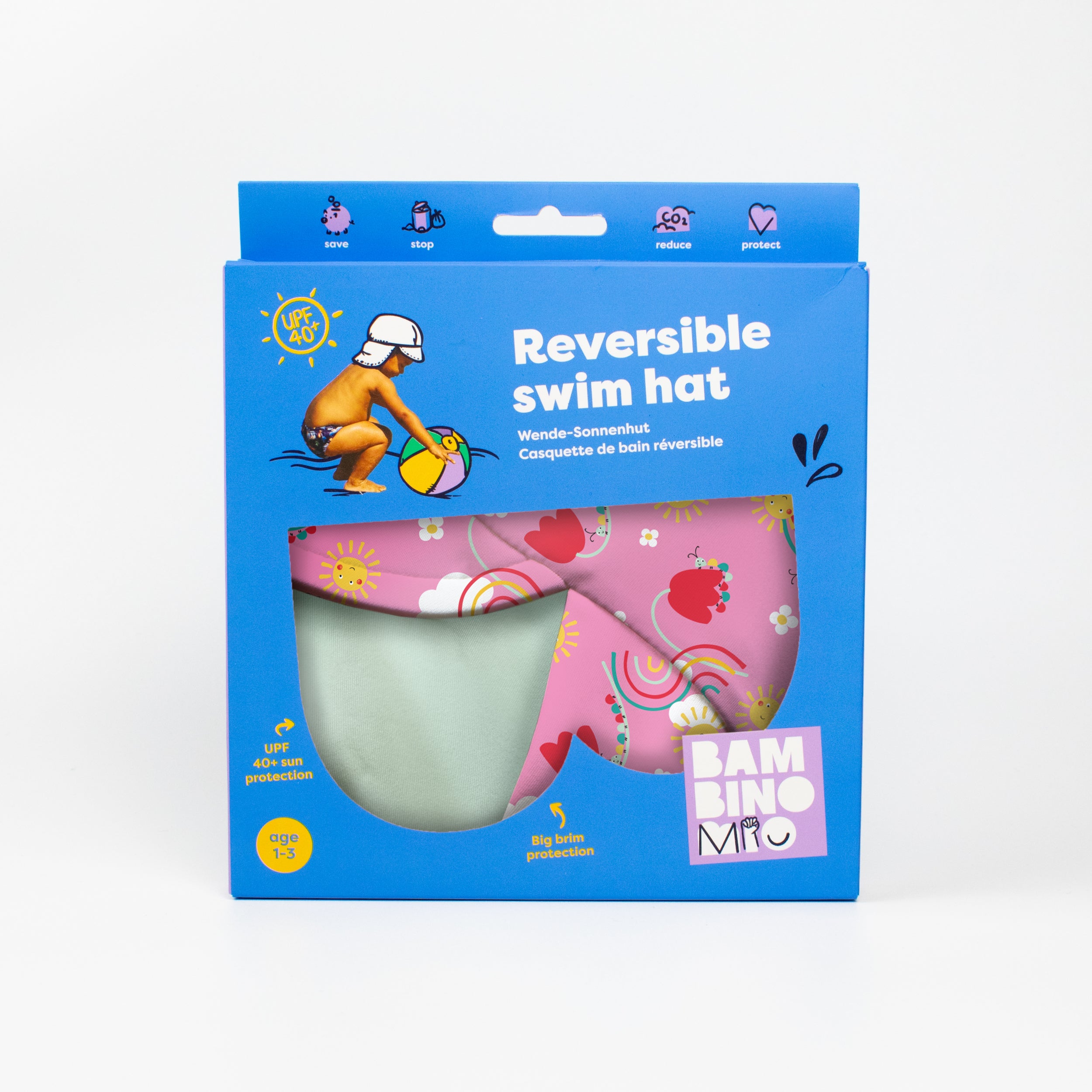 bambino-mio-casquette-bain-bonheur-en-ciel-1-3-ans image 7