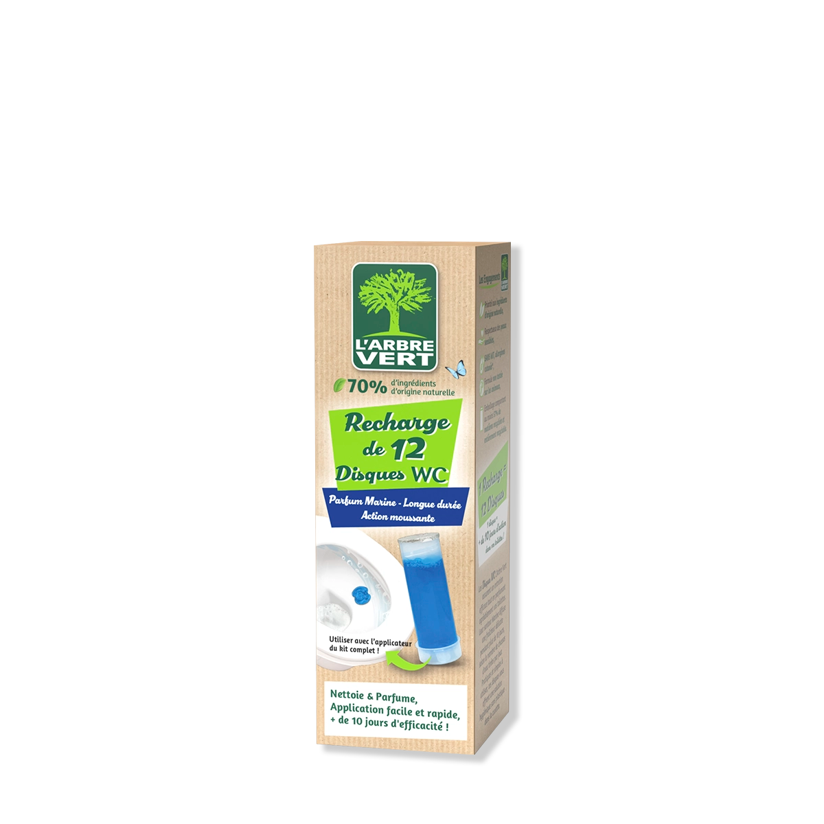 arbre-vert-recharge-disques-wc-marine-12-disques image 1