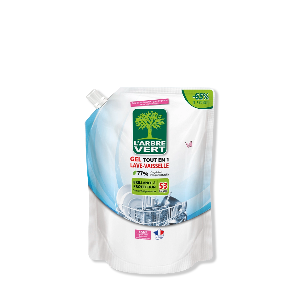 arbre-vert-produits-lave-vaisselle-gel-tout-en-un-recharge-901-ml image 1
