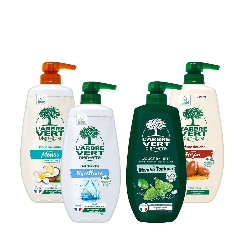 arbre-vert-pack-d-couverte-douches-4x720-ml-grands-formats image 1