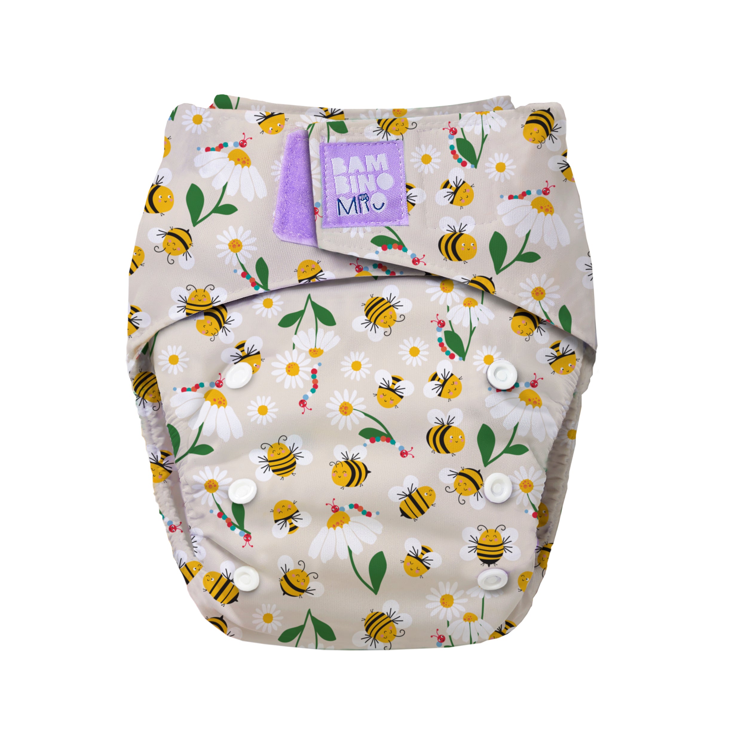 bambino-mio-revolutionary-couche-lavable-abeilles-f-riques-taille-unique image 1