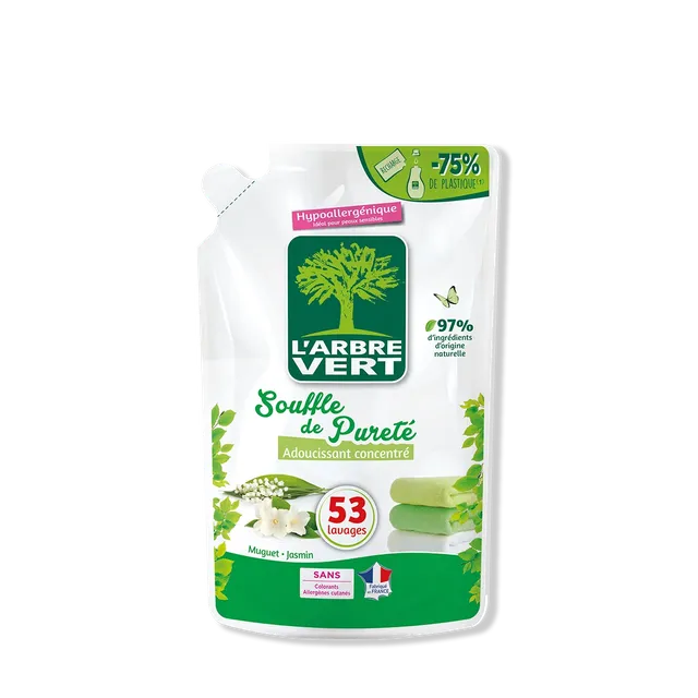 arbre-vert-recharge-adoucissant-souffle-de-puret-800-ml image 1