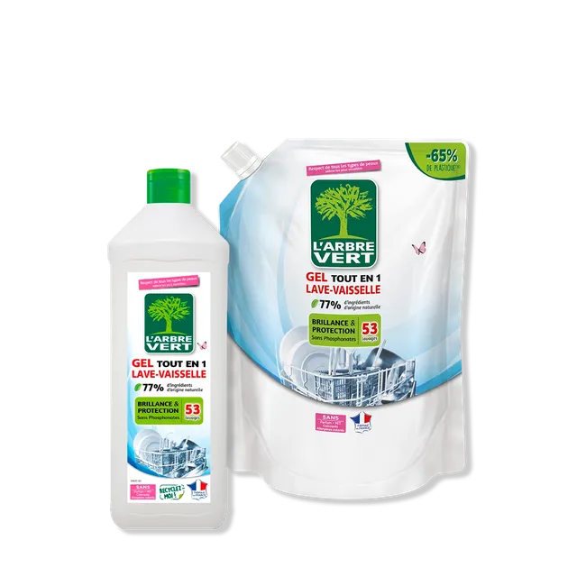 arbre-vert-gel-lave-vaisselle-pack-2-x-901-ml-recharge image 1