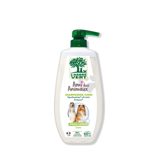 arbre-vert-ami-des-animaux-shampooing-chien-poils-longs-jasmin-720-ml image 1