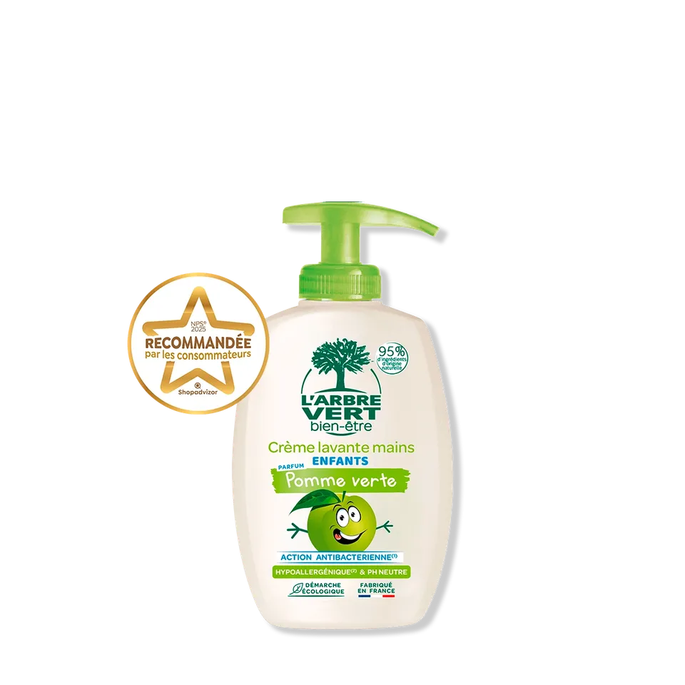 arbre-vert-enfants-cr-me-lavante-mains-300-ml-pomme image 1