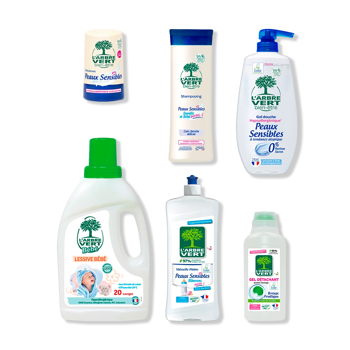 arbre-vert-pack-famille-b-b-aussi-lot-6-soins-peaux-sensibles image 1