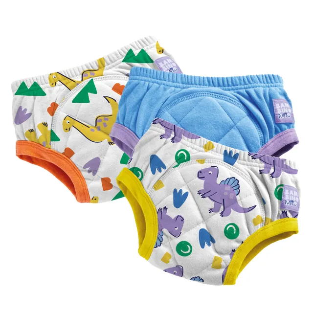 bambino-mio-culotte-apprentissage-lavable-dinos-lot-3-absorbante image 1