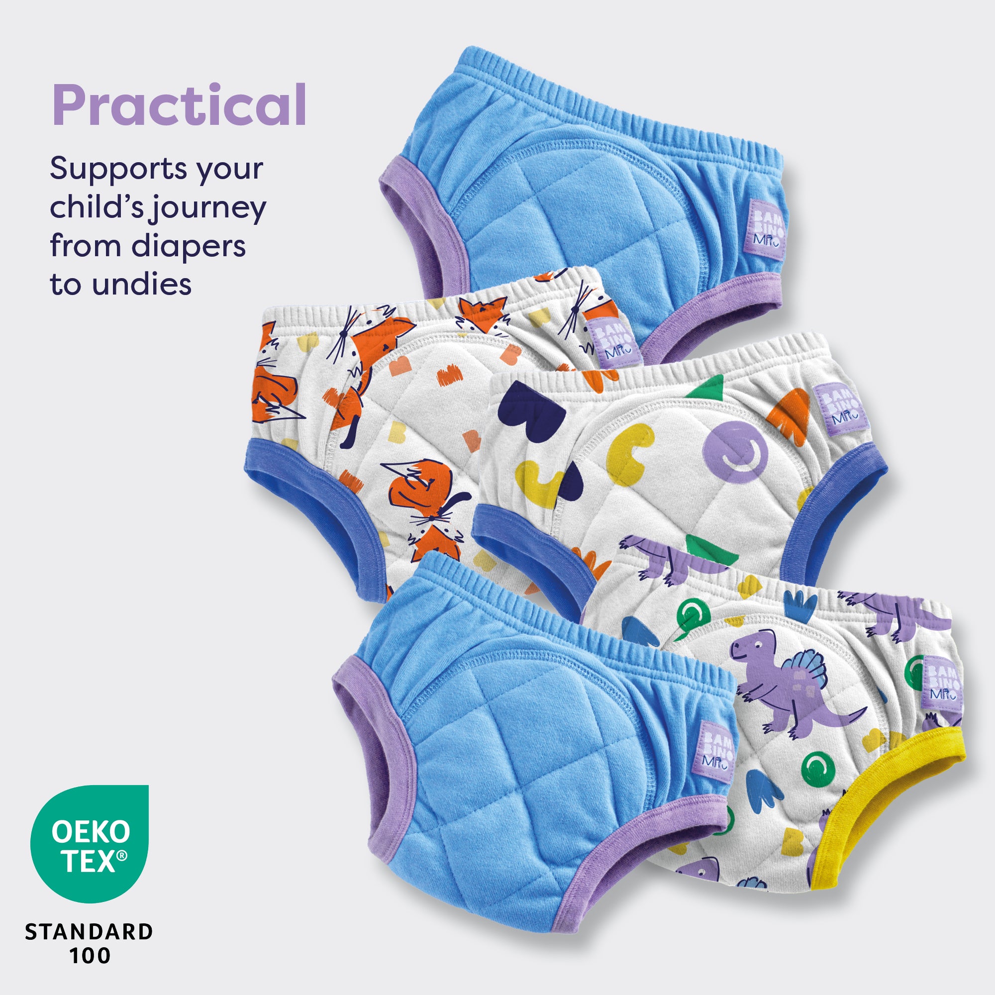bambino-mio-culotte-d-apprentissage-lavable-sky-lot-5-absorbante-2 image 2