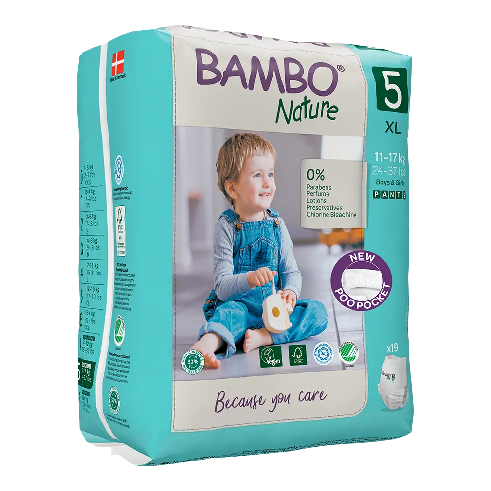 bambo-nature-pants-t5-couches-culottes-11-17-kg-19-pcs image 2