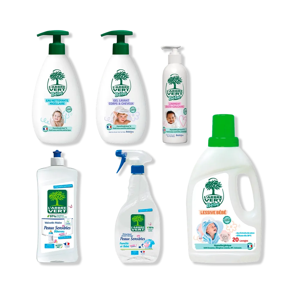 arbre-vert-pack-b-b-entretien-hygi-ne-6-produits-sensibles image 1