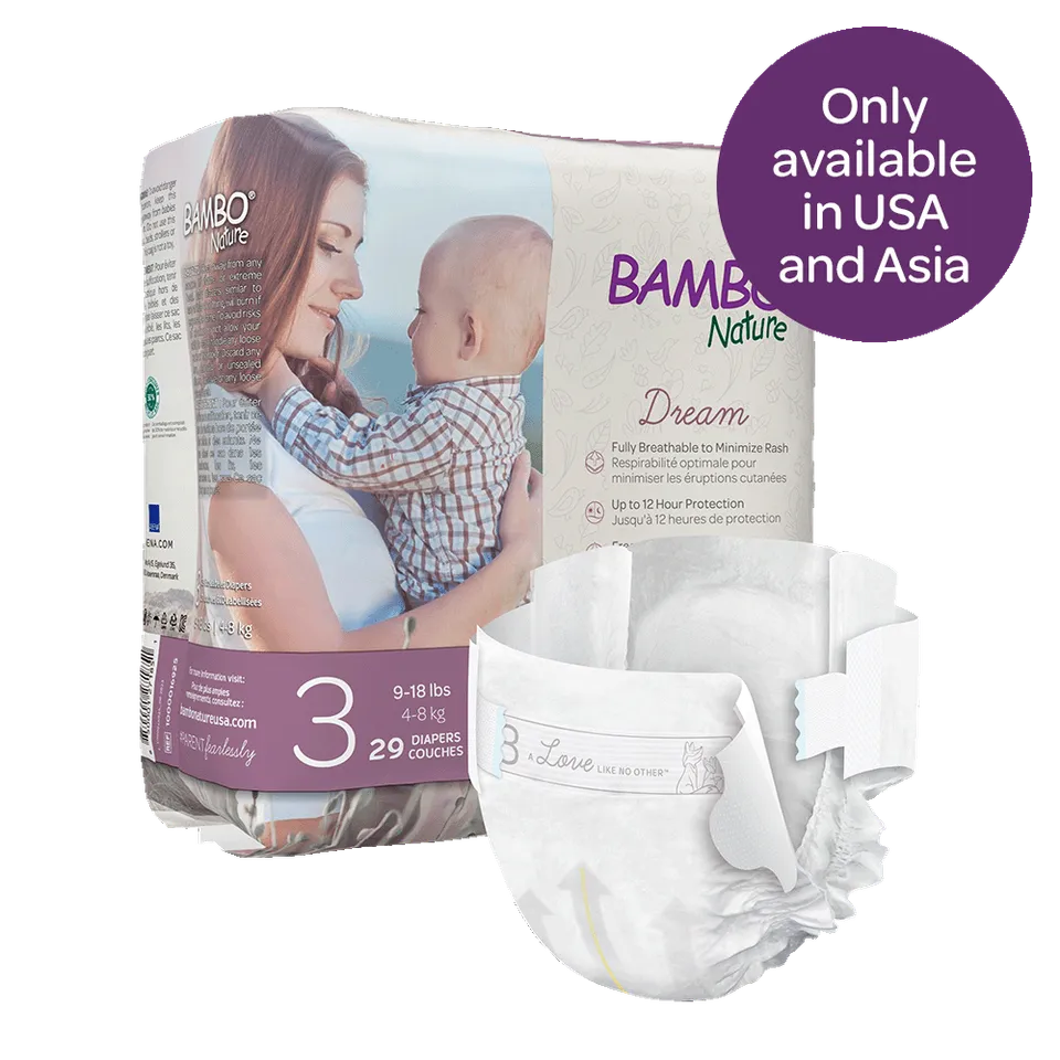 bambo-dream-diapers-couches-taille-3-4-8-kg-29-pcs-respirantes image 1