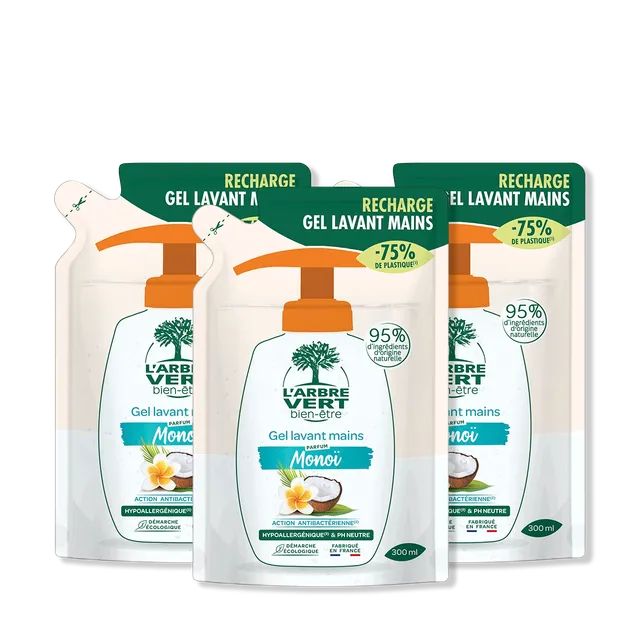 arbre-vert-lot-3-recharges-gel-mains-mono-3x300-ml image 1