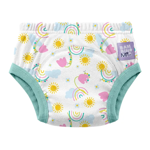 bambino-mio-elite-culotte-apprentissage-bonheur-en-ciel-coton-2-3-ans image 1