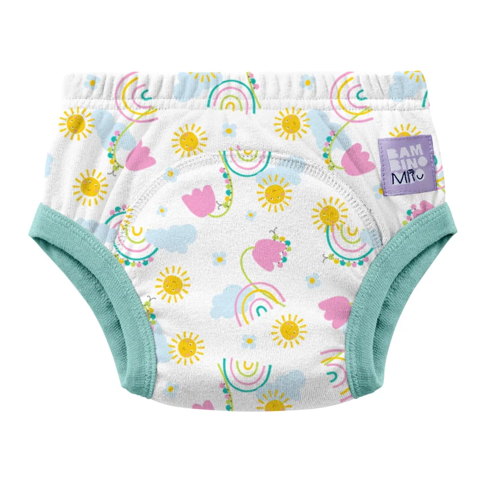 bambino-mio-elite-culotte-apprentissage-bonheur-en-ciel-coton-2-3-ans image 1